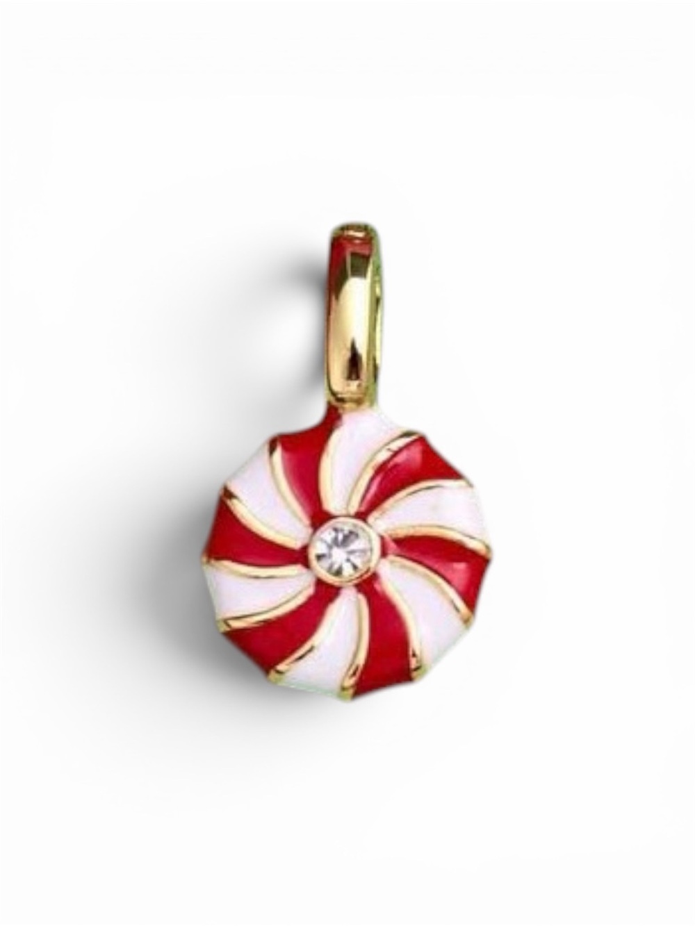 Pura Vida Harper Peppermint Charm Gold
